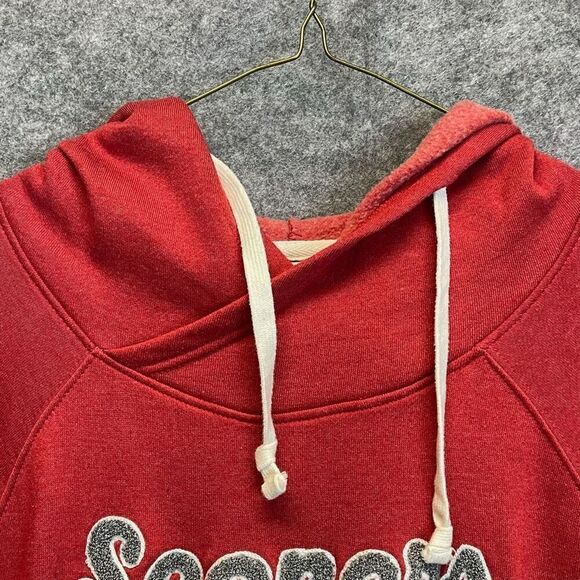 CAPTIVATING APPAREL OU Hoodie Sweatshirt Womens XL Red Pullover Oklahoma Sooners - Picture 4 of 16